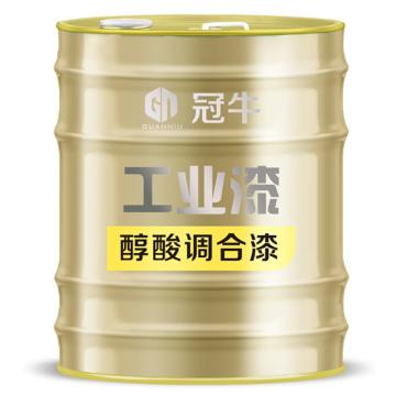 冠牛/GN 醇酸调和漆，醇酸调和漆，浅（酞）蓝色，20kg/桶 售卖规格：20公斤/桶