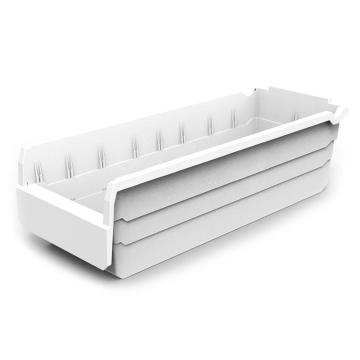 力王 货架物料盒，SF5215,白色 500×200×150mm,全新料,10个/箱,不含分隔片 售卖规格：1个