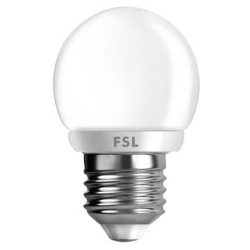 佛山照明/FSL LED灯泡，超炫三代系列G45 3W E27 白光 售卖规格：1个