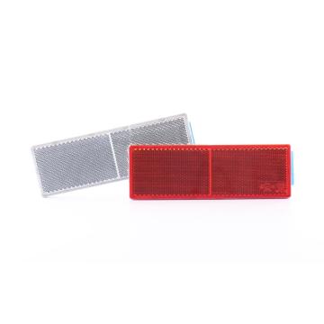 嘉辽 车用回复反射器反光片（不带孔），亚克力材质，红色，150×50mm，30个装，BS1020P 售卖规格：1个