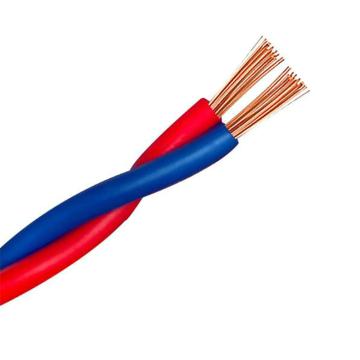 华美电缆 多股双绞线，RVS-2*1.5 红蓝 售卖规格：100米/卷