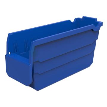 力王 货架物料盒，SF3115,蓝色 300×100×150mm,全新料,20个/箱,不含分隔片 售卖规格：1个