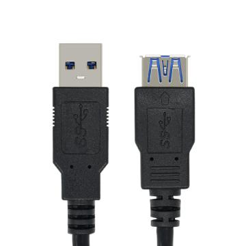 酷比客 USB3.0延长线，LCCPUSB3AMAFBK-0.5M /USB/AM-AF/黑色/0.5M 售卖规格：1条