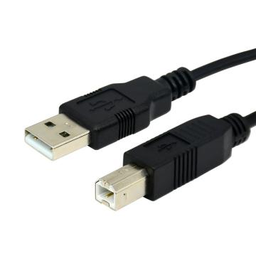 酷比客 USB2.0打印线，LCCPUSBAMBMBK-3M /USB/AM-BM/黑/3M 售卖规格：1条