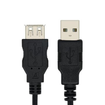 酷比客 USB2.0延长线/USB AM-AF/黑/5M