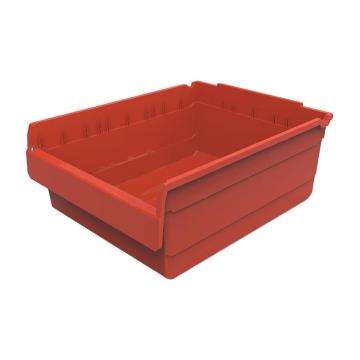 力王 货架物料盒，SF5420,红色 500×400×200mm,全新料,5个/箱,不含分隔片 售卖规格：1个