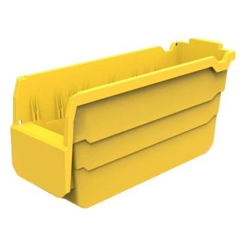 力王 货架物料盒，SF3115,黄色 300×100×150mm,全新料,20个/箱,不含分隔片 售卖规格：1个