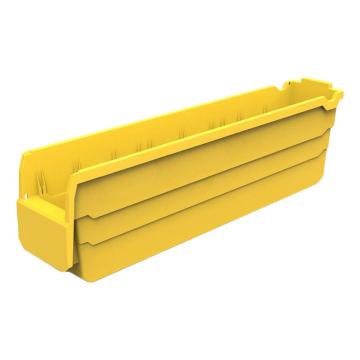 力王 货架物料盒，SF5115,黄色 500×100×150mm,全新料,20个/箱,不含分隔片 售卖规格：1个