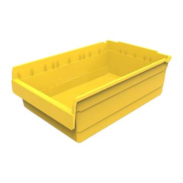 力王 货架物料盒，SF6420,黄色 600×400×200mm,全新料,5个/箱,不含分隔片 售卖规格：1个