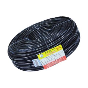 起帆 铜芯聚氯乙烯绝缘聚氯乙烯护套软电缆，RVV-300/500V-2*1.5 黑色 售卖规格：100米/卷
