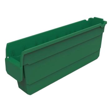 力王 货架物料盒，SF5120,绿色 500×100×200mm,全新料,20个/箱,不含分隔片 售卖规格：1个