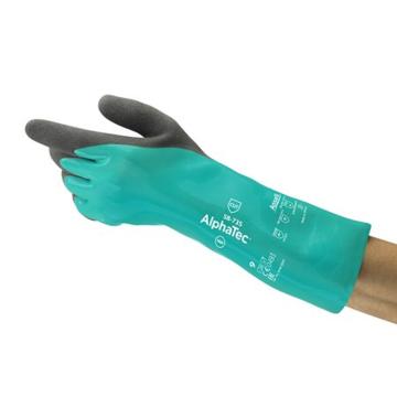 安思尔/Ansell AlphaTec® 丁腈防化手套，58-735-9 C级防割 售卖规格：1副