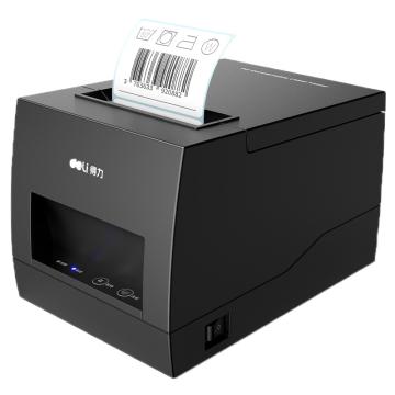 得力 热敏标签打印机，DL-886BW 黑色