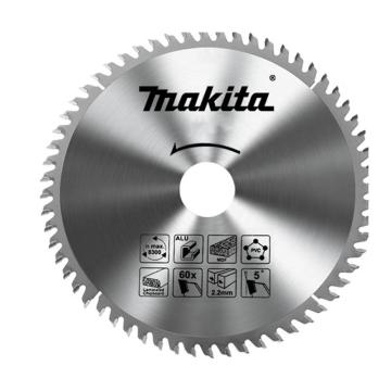 牧田/makita 多用途硬质合金锯片，D-63600 Φ160×2.2×30mm×60T 售卖规格：1片