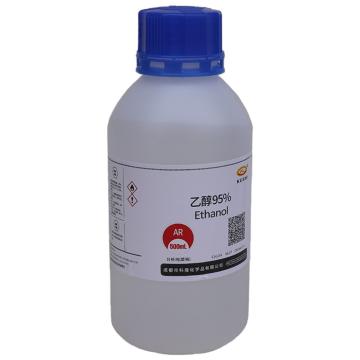 科试 乙醇 95%，05.001.0079 CAS：64-17-5，AR，500ml/瓶（塑瓶），20瓶/箱 售卖规格：1箱