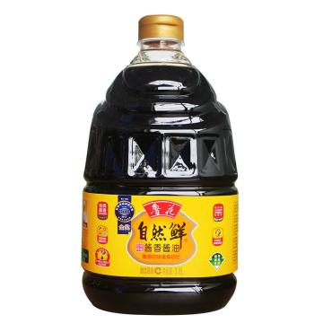 鲁花 调味品，自然鲜酱香酱油，3.8L 售卖规格：1瓶