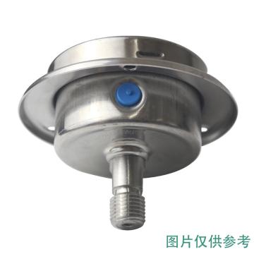 上自仪 不锈钢压力表，Y-53BF0-1.6MPa/M14×1.5/2.5级/304 轴向带边 售卖规格：1块