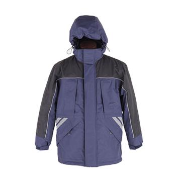 斯卡地尔 冬季防寒服，PC16TM803NB-L 防风拒水，高效保暖，蓝拼黑 售卖规格：1件
