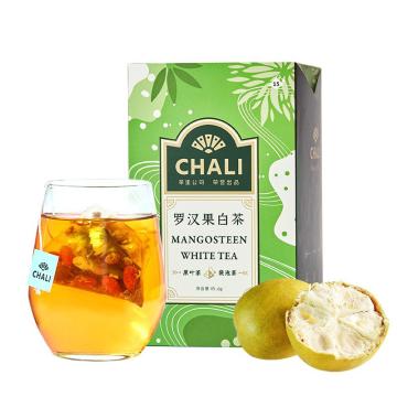 茶里/CHALI 袋泡茶，罗汉果白茶盒装45g 3g/包 售卖规格：15包/盒