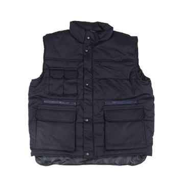 斯卡地尔 棉马甲，PC15TM801NB-XL 防泼水防寒服，高效保暖棉，藏蓝色 售卖规格：1件