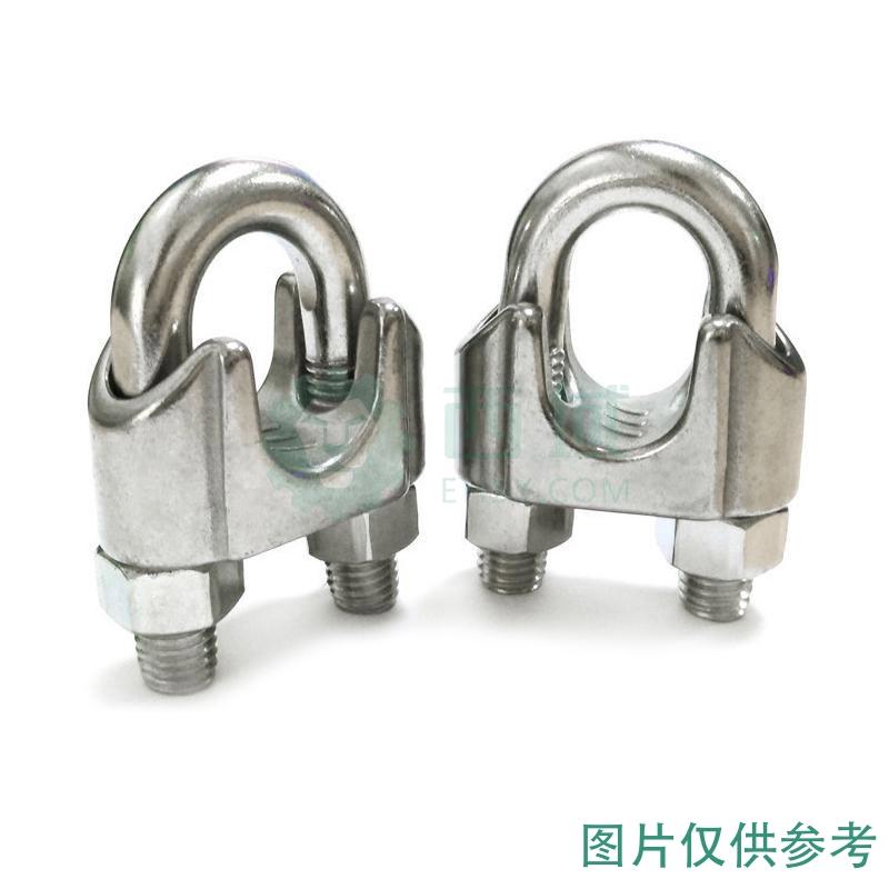 强人 钢丝绳夹，4mm 绳夹 售卖规格：1个【多少钱 规格参数 图片 采购】-西域