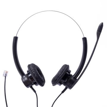 缤特力/Plantronics 话务耳机，SP12 水晶头呼叫中心电话客服话务耳麦 售卖规格：1套