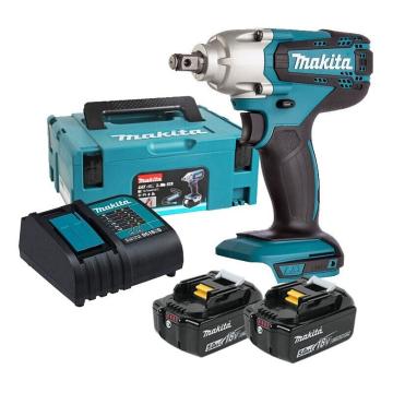 牧田/makita 充電式電動沖擊扳手，DTW190STJ1兩電一充 售賣規(guī)格：1臺