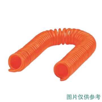 亚德客/AirTAC 螺旋气管，UCS080050GE090MA1 Φ8×Φ5，橙色，不带快速接头 售卖规格：9米/个