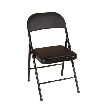 京鑫辉 折叠椅，XH-CH-40A 简便会议椅办公椅 450W*470D*800H 黑色 (10把起送) 售卖规格：1把