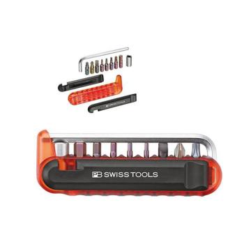 PB SWISS TOOLS 自行车工具混合12套件(红)，PB 470.Red TOOLS 售卖规格：12件/套