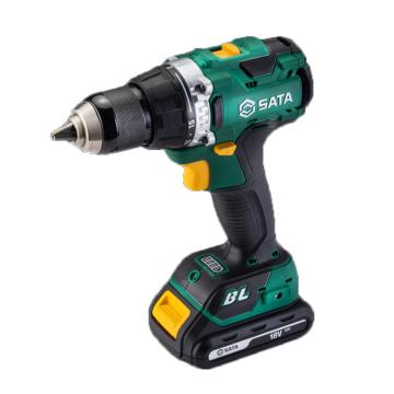 世達(dá) 充電式無(wú)刷起子電鉆手電鉆，51011C ，夾持13mm，扭矩60Nm，18V/2.0Ah電池一電一充 售賣規(guī)格：1臺(tái)