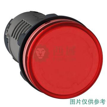 施耐德电气 XA2EV塑料系列指示灯，XA2EVQ4LC AC380-400V 红色 售卖规格：1个