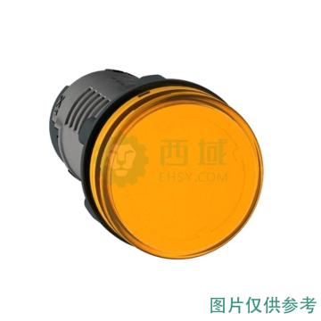施耐德电气 XA2EV塑料系列指示灯，XA2EVF5LC AC110V 橙色 售卖规格：1个