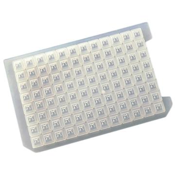 泰坦 硅胶片 适用96孔深孔板，“+”开口，1.2/2.2mL 方形孔，灭菌，1箱（10片/袋，5袋/箱），F-DP-96S-W-+-S-ZX 售卖规格：1箱