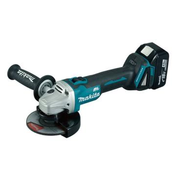 牧田/makita 充电式角向磨光机角磨机打磨机，DGA504STJ ，盘径125mm5寸，18V5.0Ah两电一充 售卖规格：1台