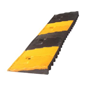 嘉辽 马路牙子斜坡垫减速带，橡胶路沿坡，98.2×16×3.5cm，JT1247 售卖规格：1个