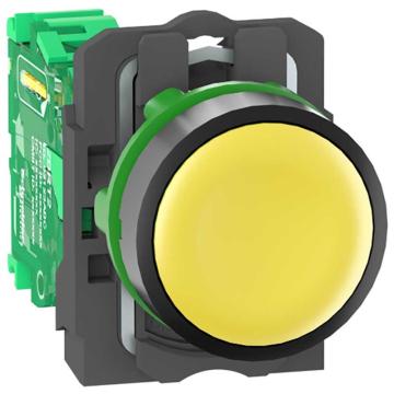 施耐德电气 塑料按钮头（无线免电池按钮），ZB5RTA5 黄色 售卖规格：1个