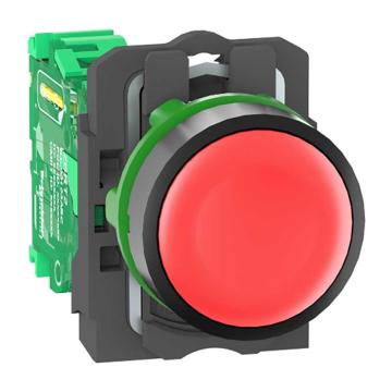 施耐德电气 塑料按钮头（无线免电池按钮），ZB5RTA4 红色 售卖规格：1个