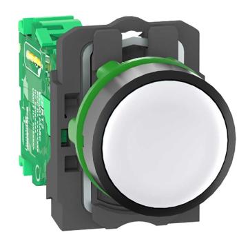 施耐德电气 塑料按钮头（无线免电池按钮），ZB5RTA1 白色 售卖规格：1个