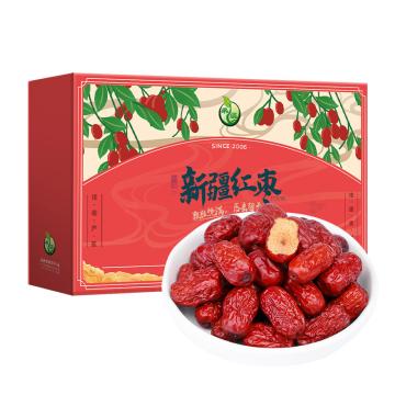 禾煜 新疆若羌红枣礼盒，1250g 售卖规格：1盒