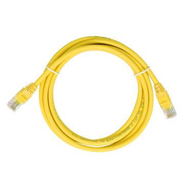 酷比客 CAT5E超五类非屏蔽八芯纯铜网络跳线，LCN5RUYW5 黄色 5M 售卖规格：1条
