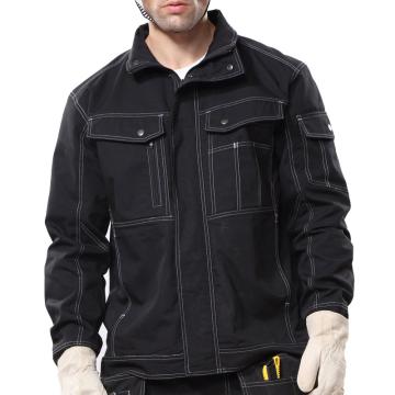 安大叔 休闲工作夹克衫，JJ-G476-S 黑色 售卖规格：1件