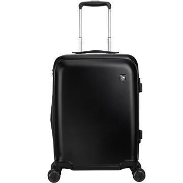 爱华仕（OIWAS）时尚万向轮行李箱 飞机轮旅行箱商务出差登机箱6566 黑色20寸