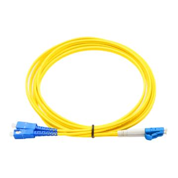 酷比客 单模双芯光纤跳线，LCFS2LCSCYW-1.5M LC-SC 黄色 1.5M 售卖规格：1条
