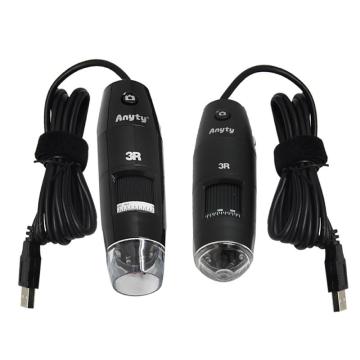 艾尼提 便携式USB数码显微镜，3R-MSUSB461 10-200倍 450-600倍，拍照/录像/测量 售卖规格：1盒