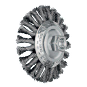 马圈/PFERD 钮丝盆形钢丝刷，不锈钢丝，KBG 10013/M14 CT INOX 0,50 Ф100mm，M14×2，丝径0.5mm 售卖规格：1个