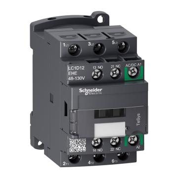 施耐德电气 TeSys D系列三极交直流控制接触器，LC1D12EHE 售卖规格：1个
