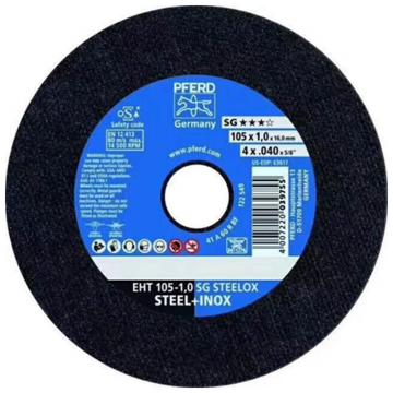 马圈PFERD 碳钢/不锈钢切割片,105×1.0×16, SG STEELOX,039755