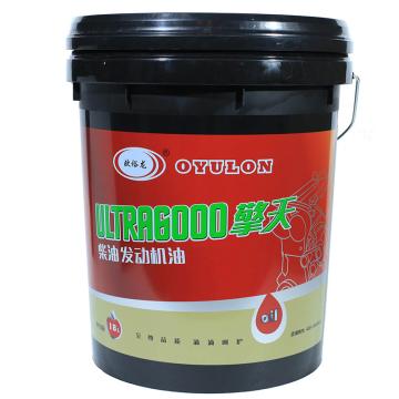 欧裕龙 柴油发动机油，擎天ULTRA6000 CH-4 15W-40 18L/桶 售卖规格：1桶