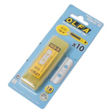 OLFA 安全刀刀片，10片装，SKB-8/10B 售卖规格：1盒